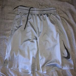 Grey Nike Athletic Shorts